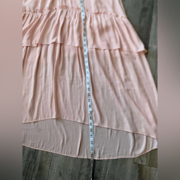 LOFT Blush Layered Maxi Dress - Picture 7 of 14